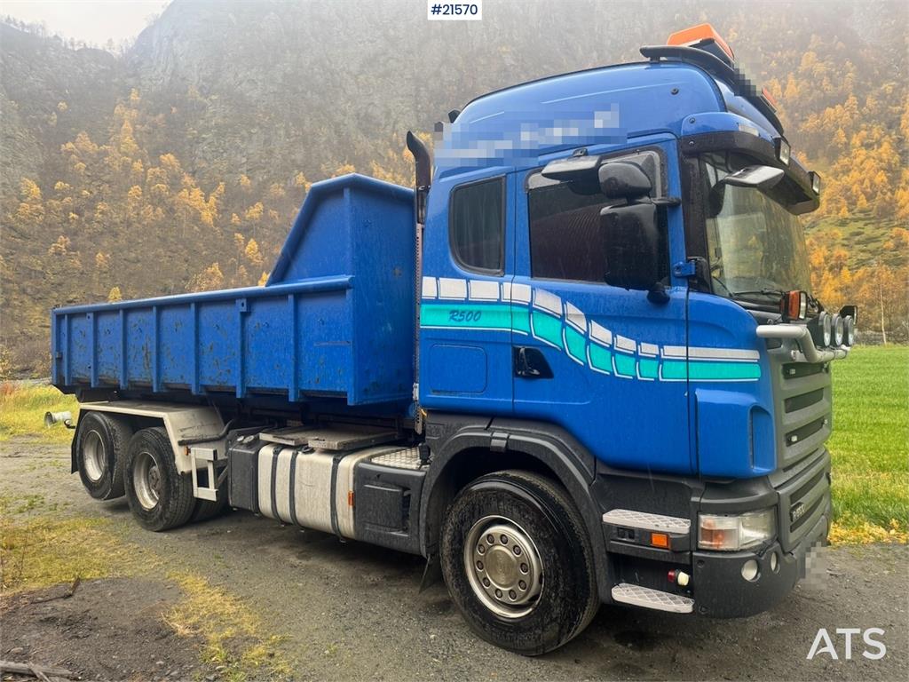 Scania R500 Hook truck w/ Box.