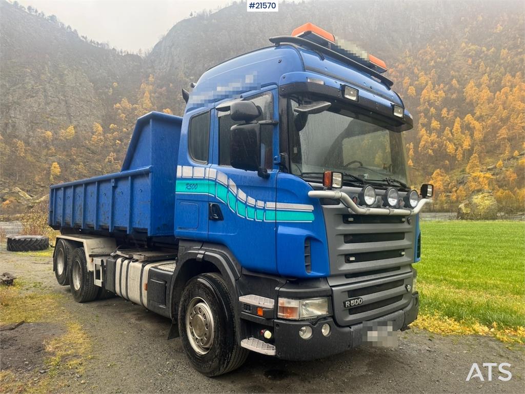Scania R500 Hook truck w/ Box.