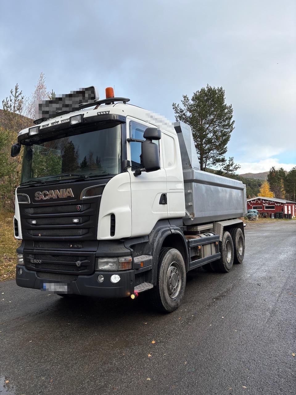 Scania R500 6x4 Tipper Truck.