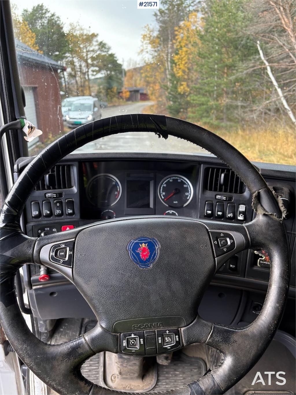 Scania R500 6x4 Tipper Truck.