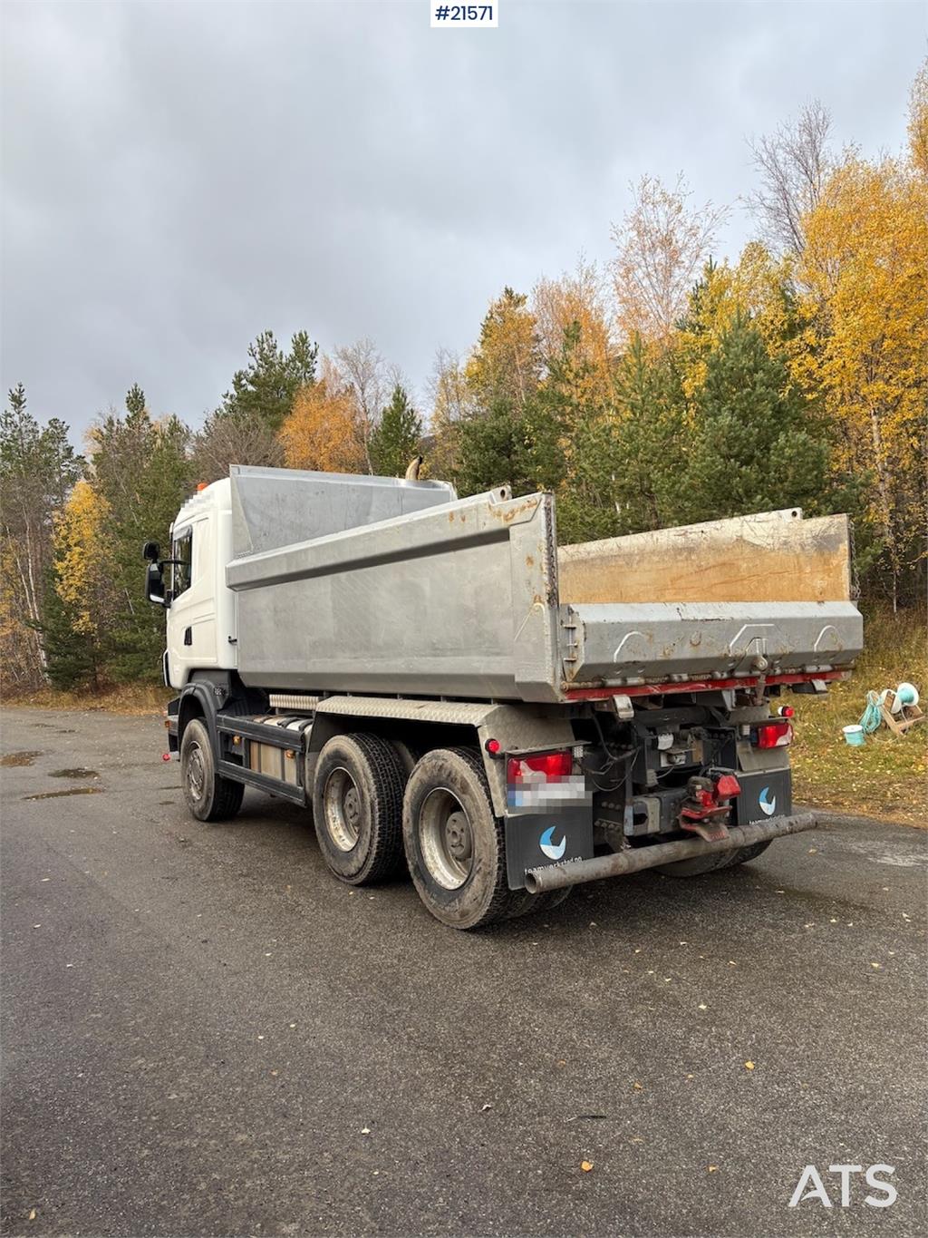 Scania R500 6x4 Tipper Truck.