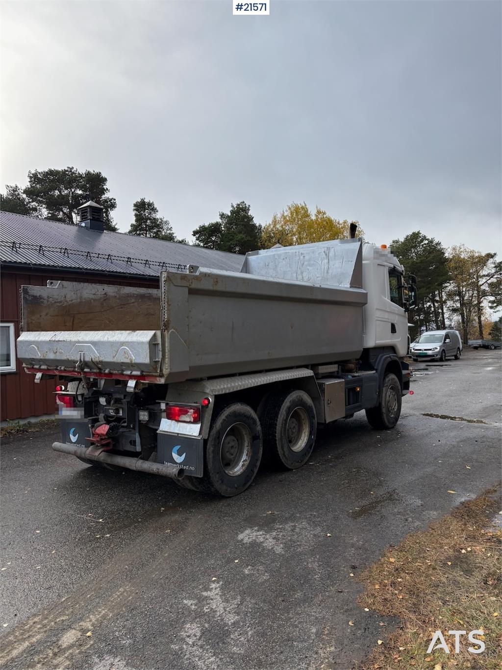 Scania R500 6x4 Tipper Truck.