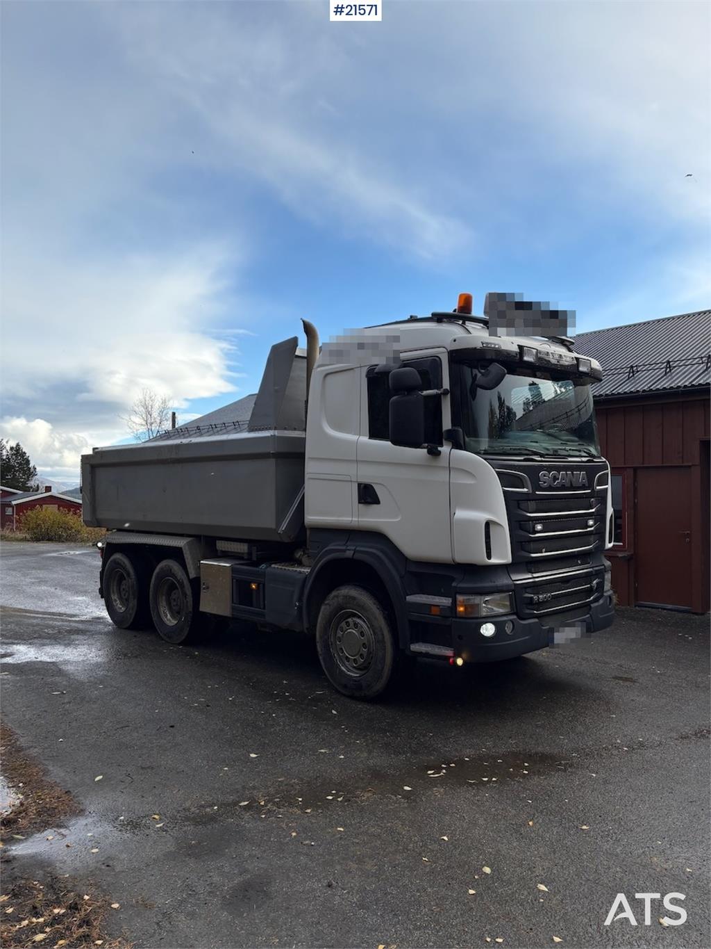 Scania R500 6x4 Tipper Truck.