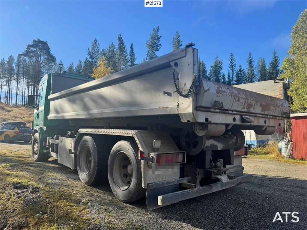 Scania 124G 6x2 Hook truck.
