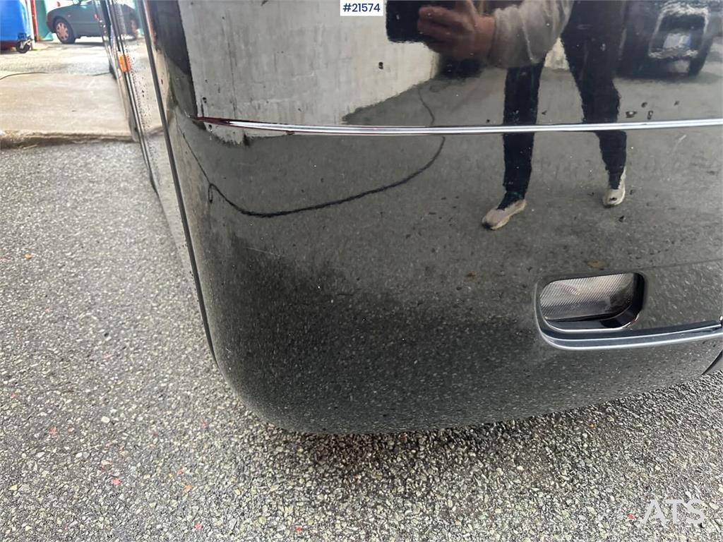 Setra S411 tour bus w/ 29+2+1 seats and winter tires. Lo