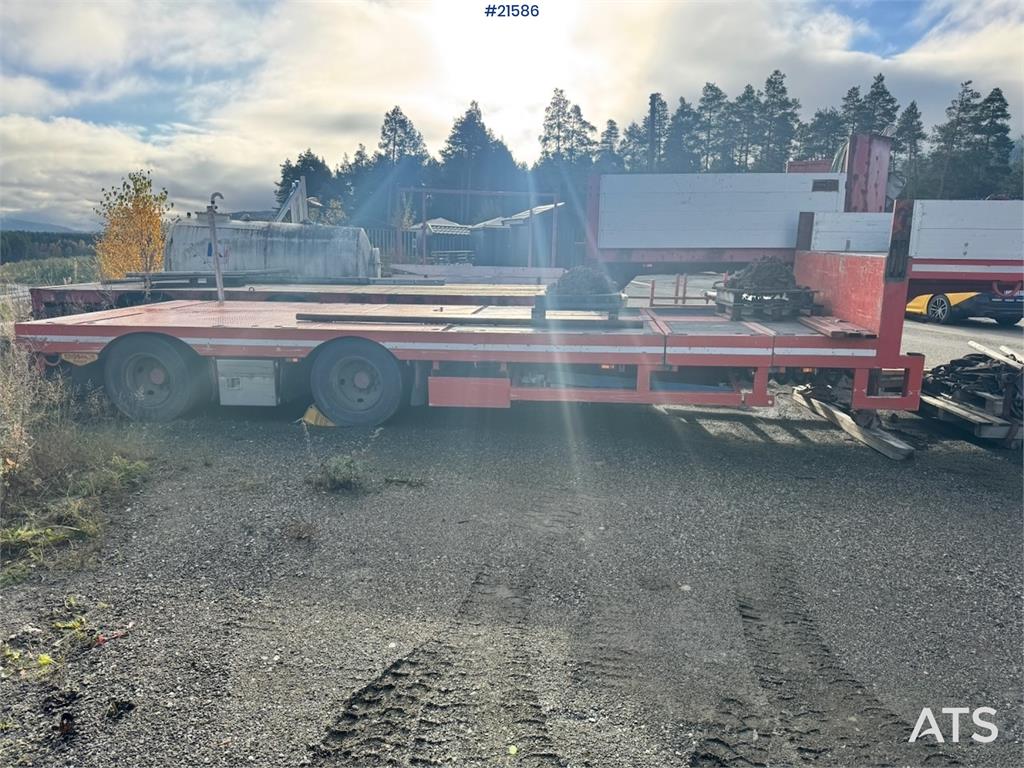 Broshuis crane semi.
