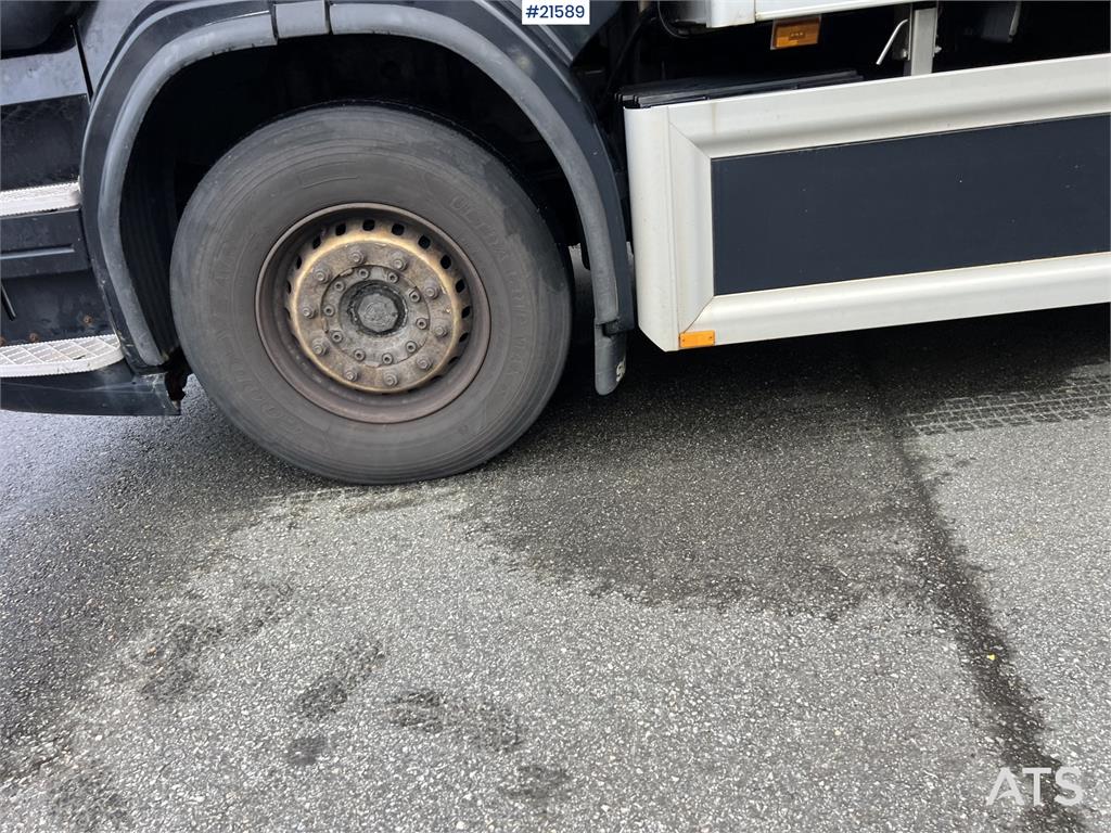 Scania R500 6x2 box truck w/ 2 temp refrigerator/freezer