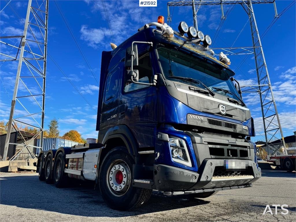 Volvo FMX540 8x4 Hook Truck.
