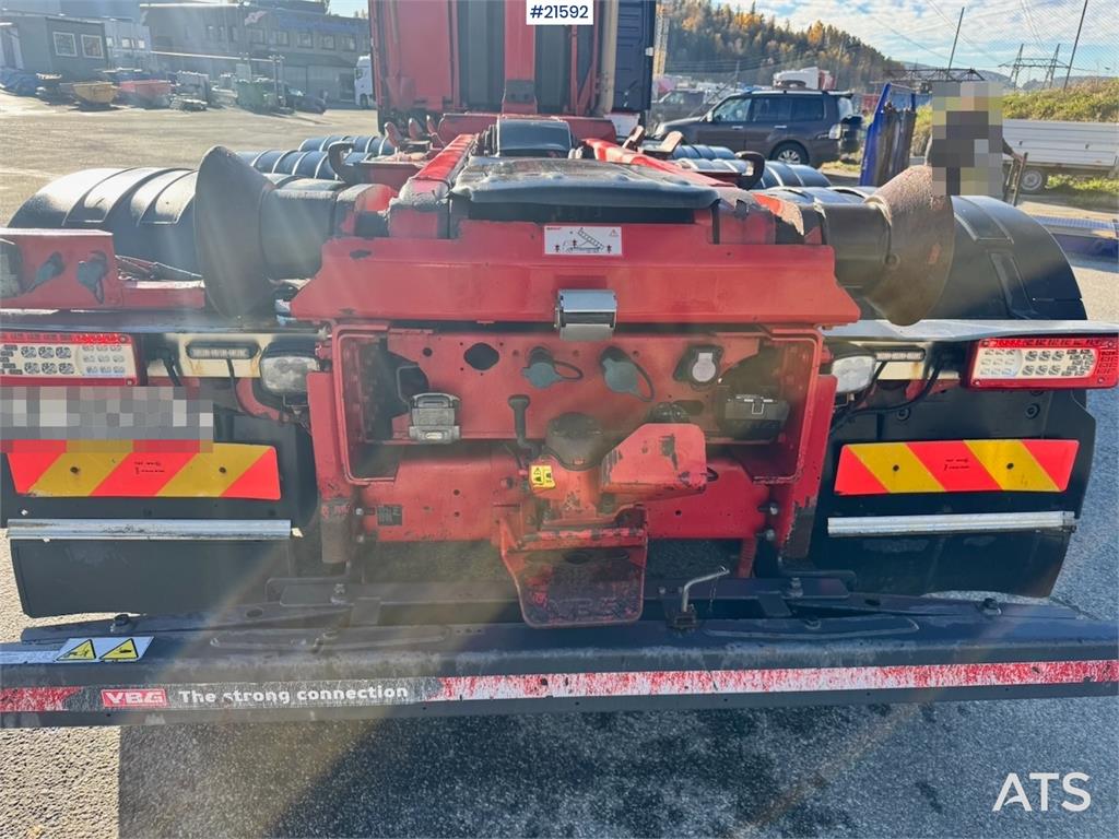 Volvo FMX540 8x4 Hook Truck.