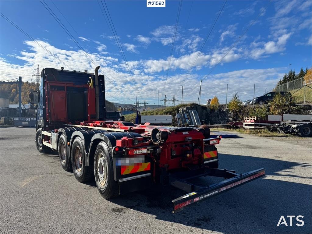 Volvo FMX540 8x4 Hook Truck.