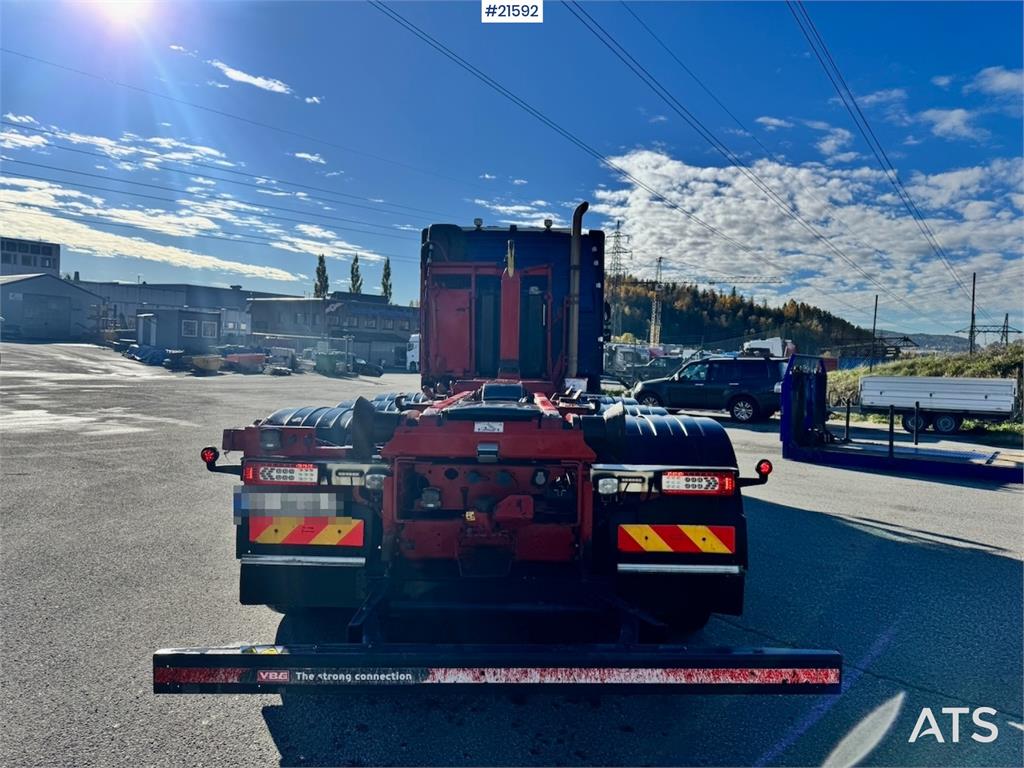 Volvo FMX540 8x4 Hook Truck.
