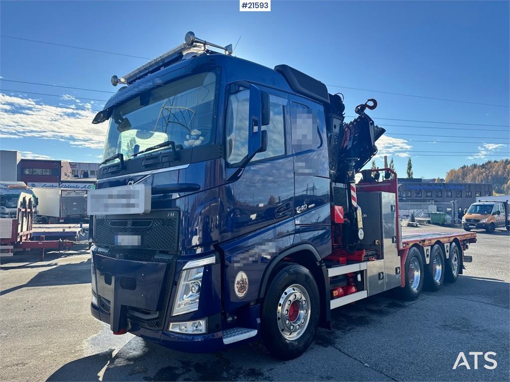 Volvo FH540 Combi truck w/ 54 t/m Fassi crane w/ Jib and