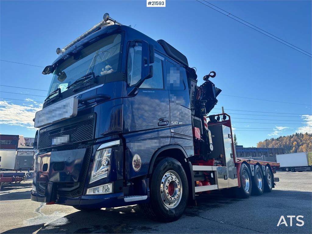 Volvo FH540 Combi truck w/ 54 t/m Fassi crane w/ Jib and