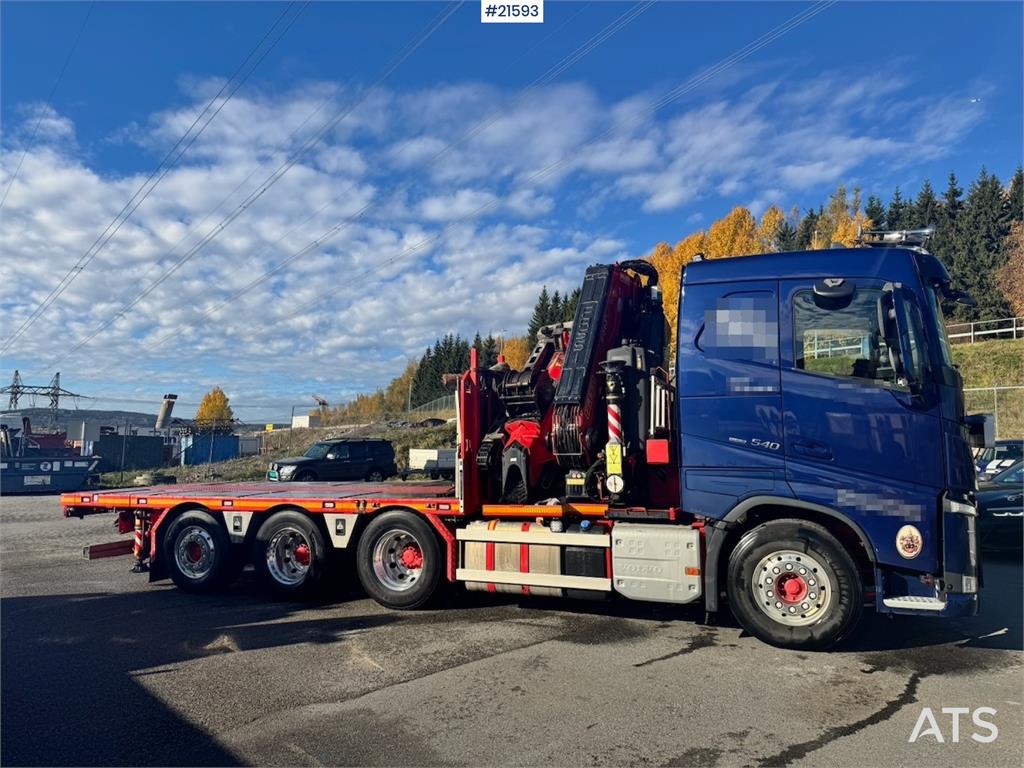 Volvo FH540 Combi truck w/ 54 t/m Fassi crane w/ Jib and