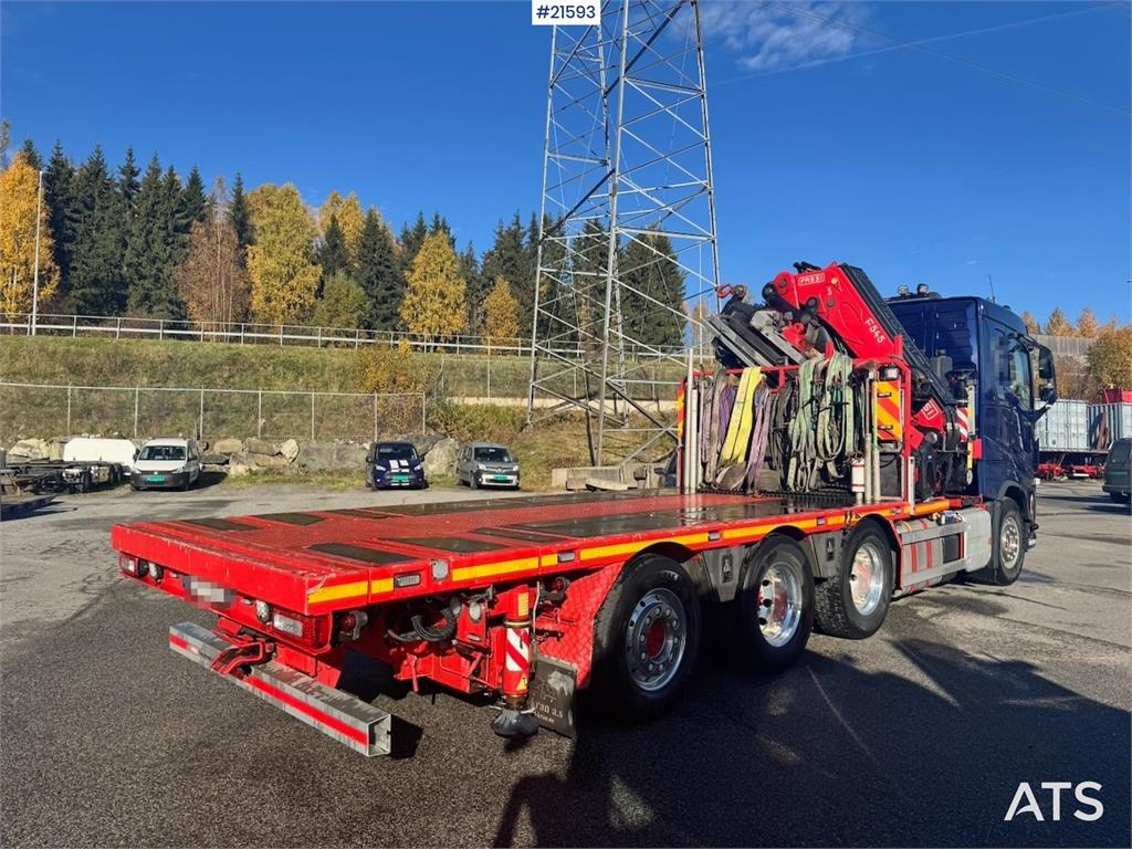 Volvo FH540 Combi truck w/ 54 t/m Fassi crane w/ Jib and