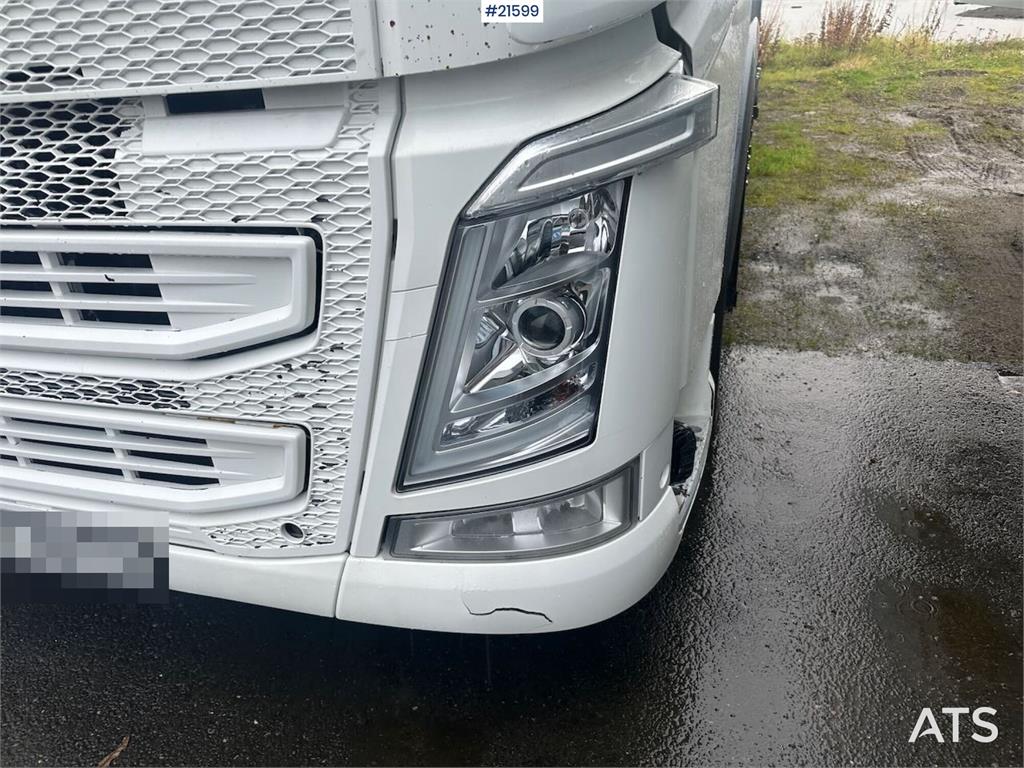 Volvo 540 8x4 livestock truck w/ Finkl body, onspot and