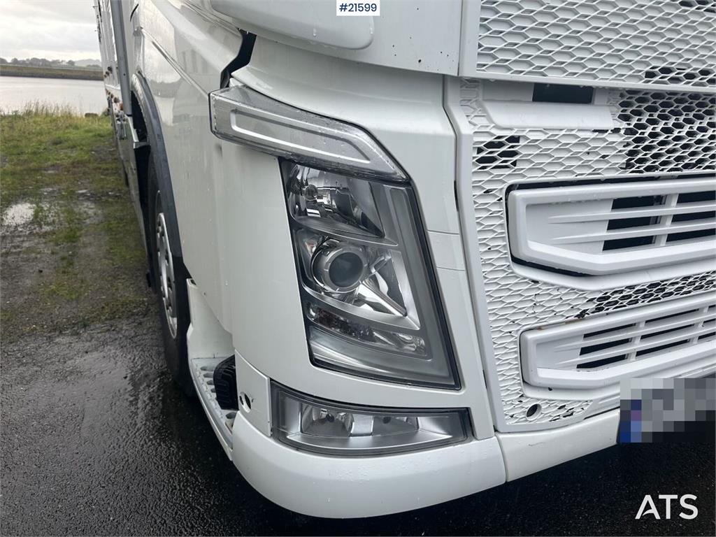 Volvo 540 8x4 livestock truck w/ Finkl body, onspot and