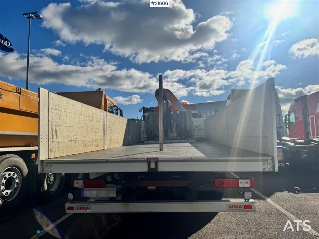 Volvo FE320 4x2 Crane truck w/ Effer 145 Crane.