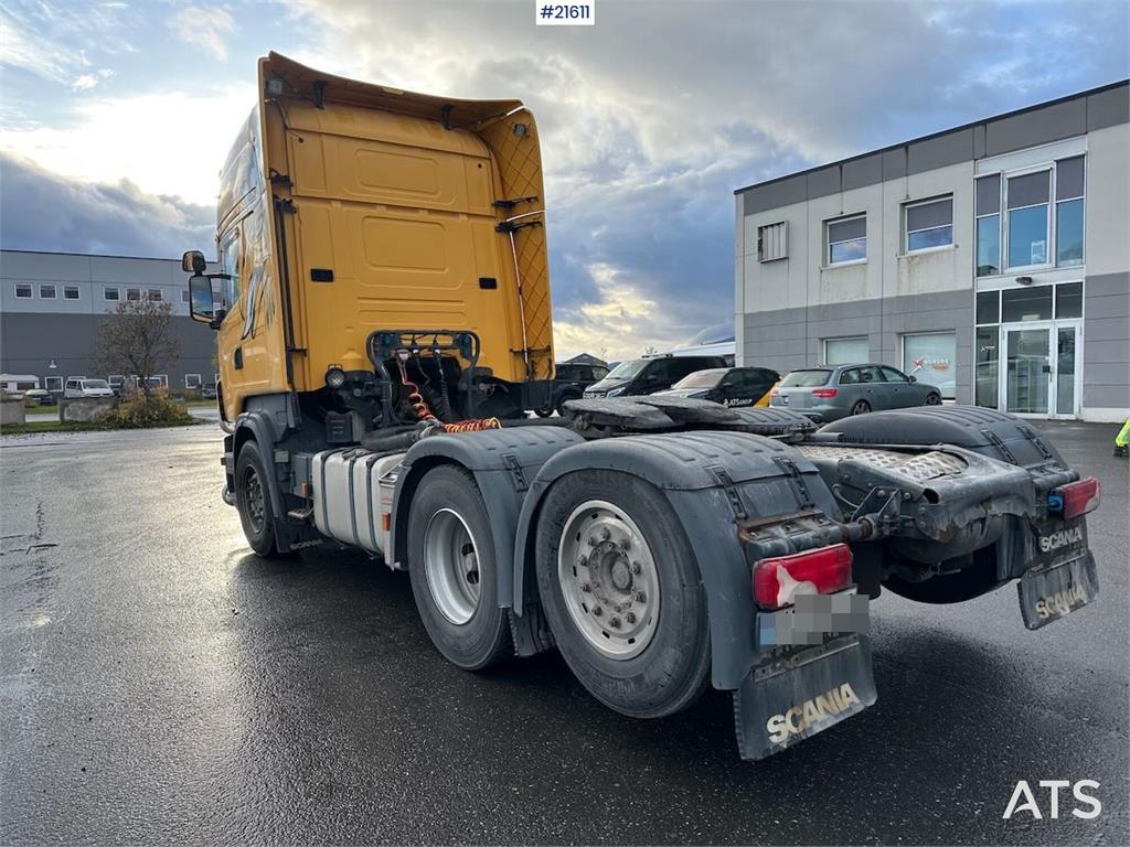 Scania R560 6x2 tractor. WATCH VIDEO.