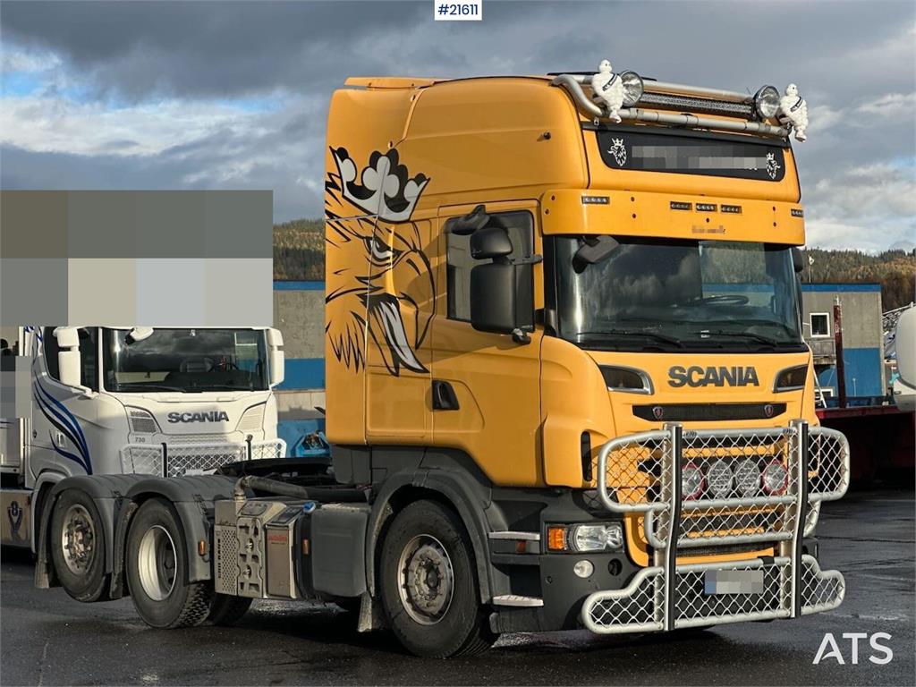 Scania R560 6x2 tractor. WATCH VIDEO.