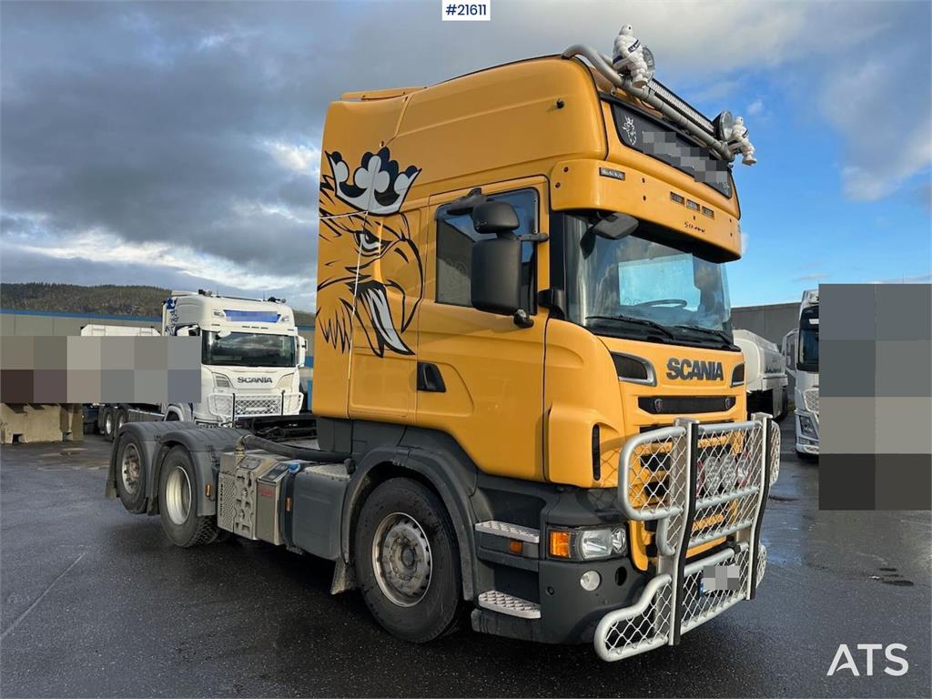 Scania R560 6x2 tractor. WATCH VIDEO.