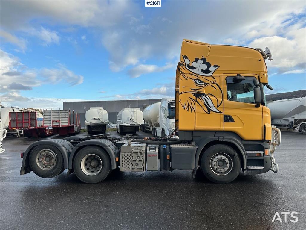 Scania R560 6x2 tractor. WATCH VIDEO.