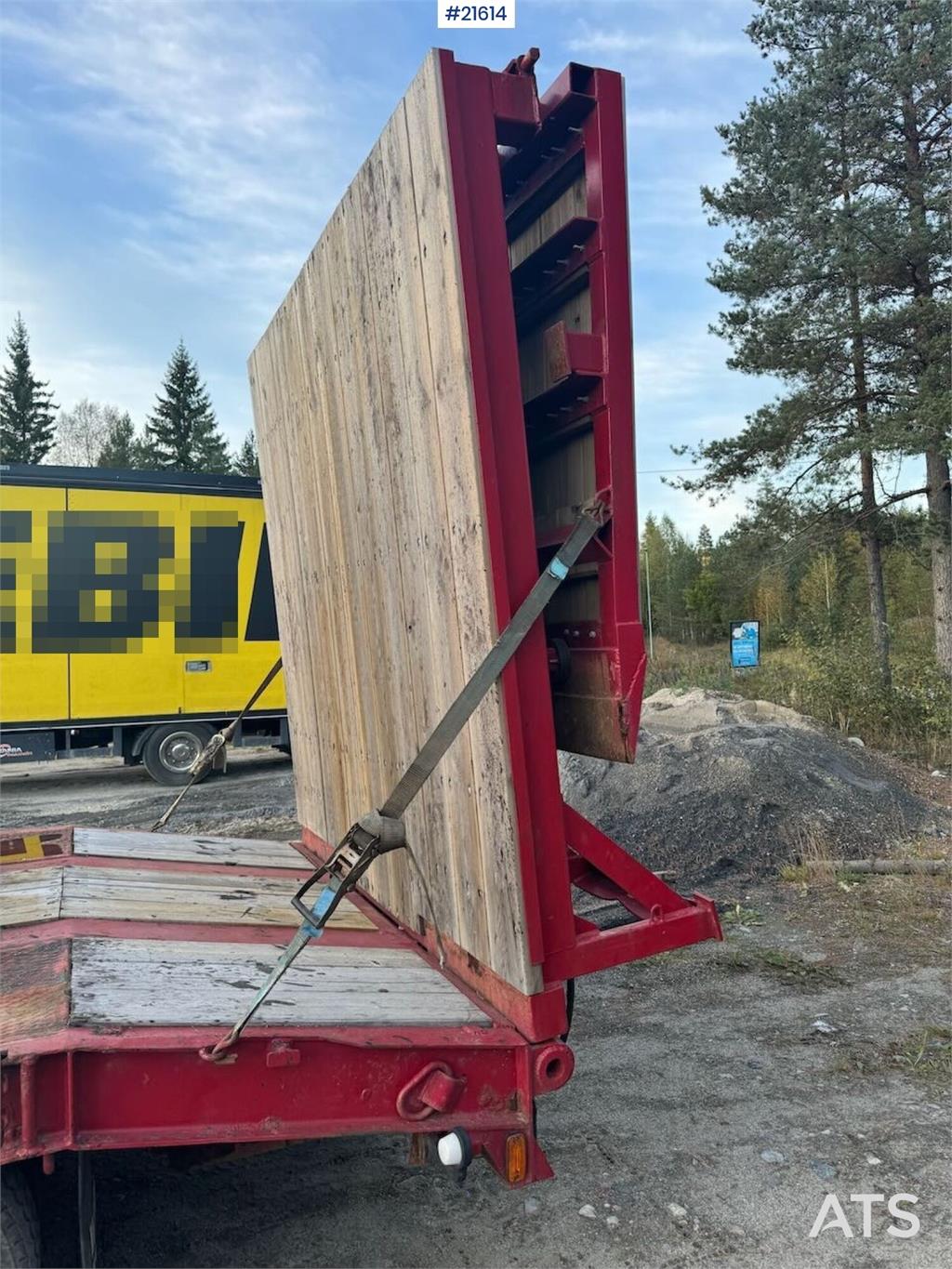Goldhofer machine trailer