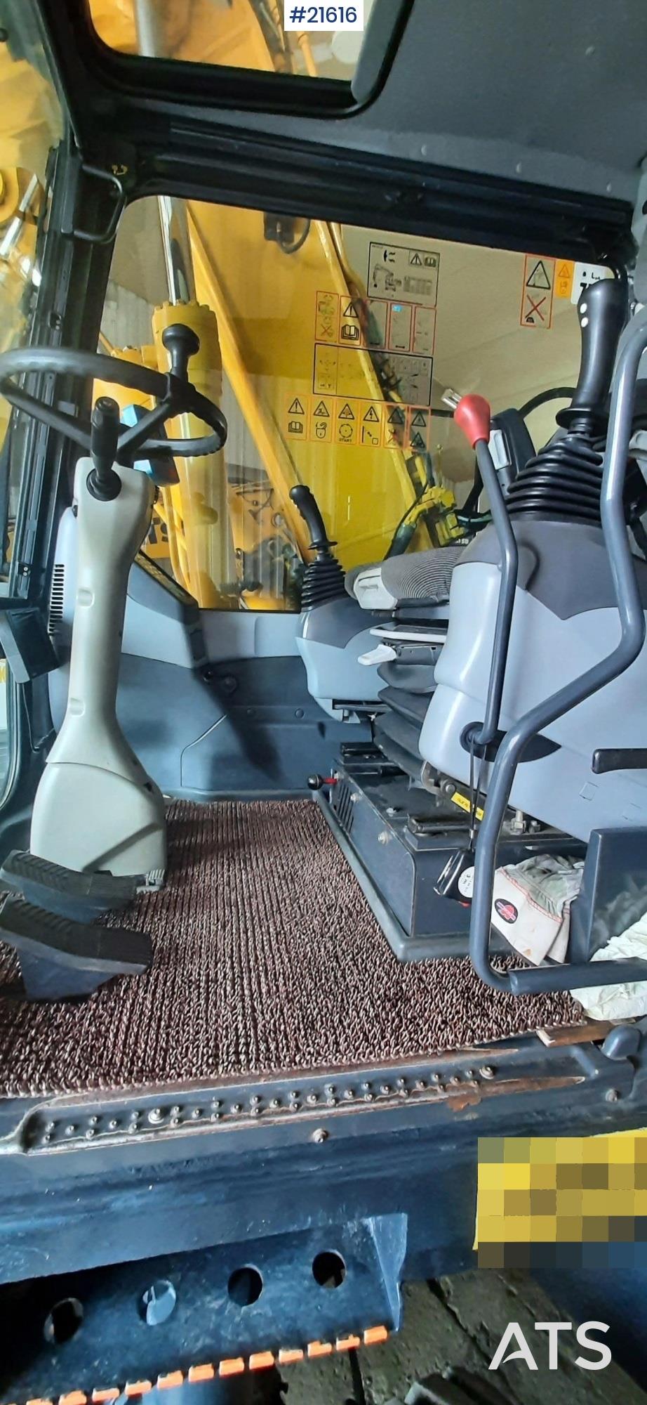 Komatsu PW 160-7K Wheel Excavator w/ Rototilt