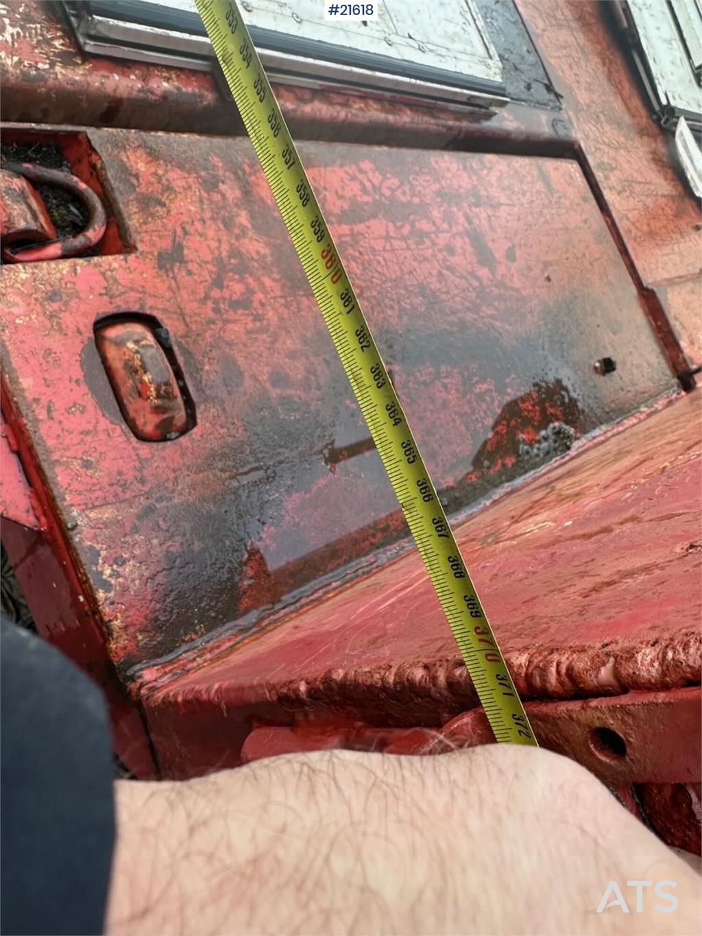 Vang DC 111 Ts 3 axle well trailer