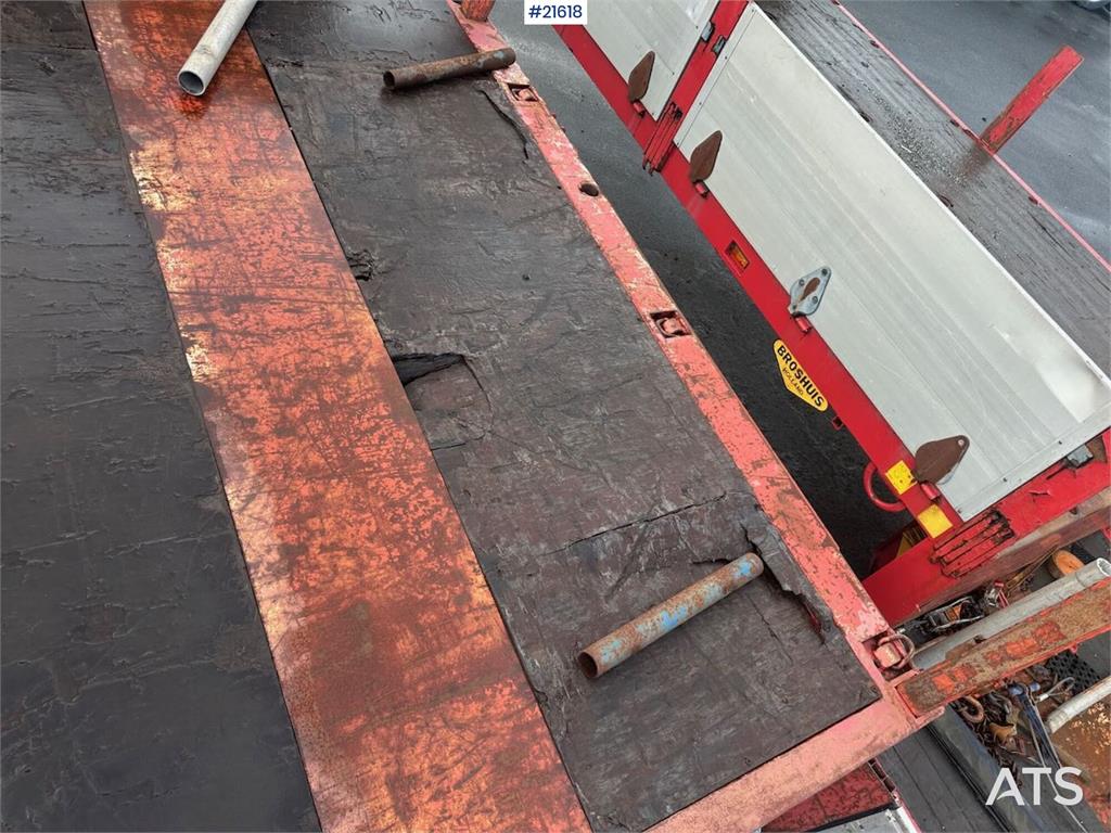 Vang DC 111 Ts 3 axle well trailer