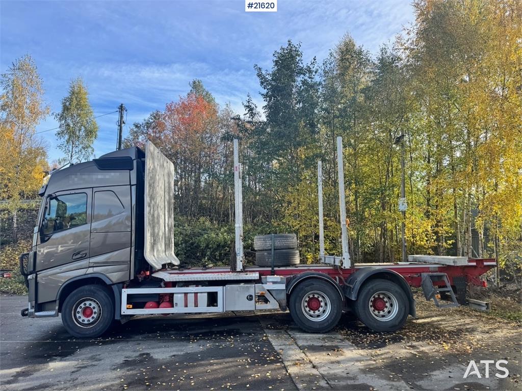 Volvo FH540 6x4 Timber truck without crane.