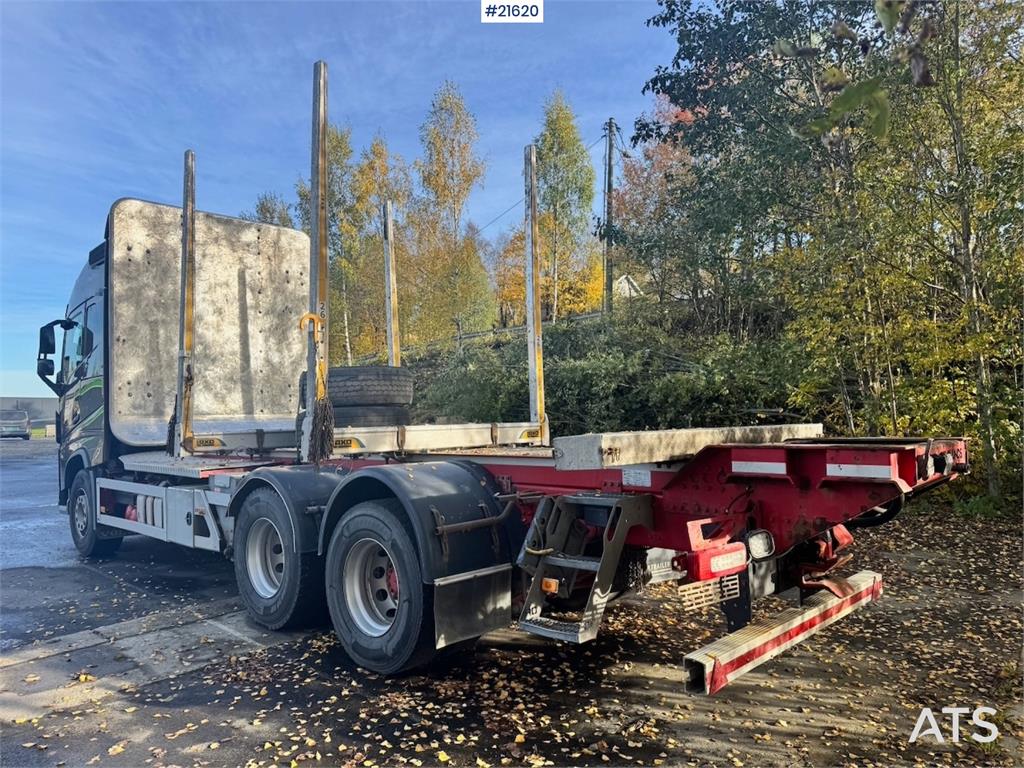 Volvo FH540 6x4 Timber truck without crane.