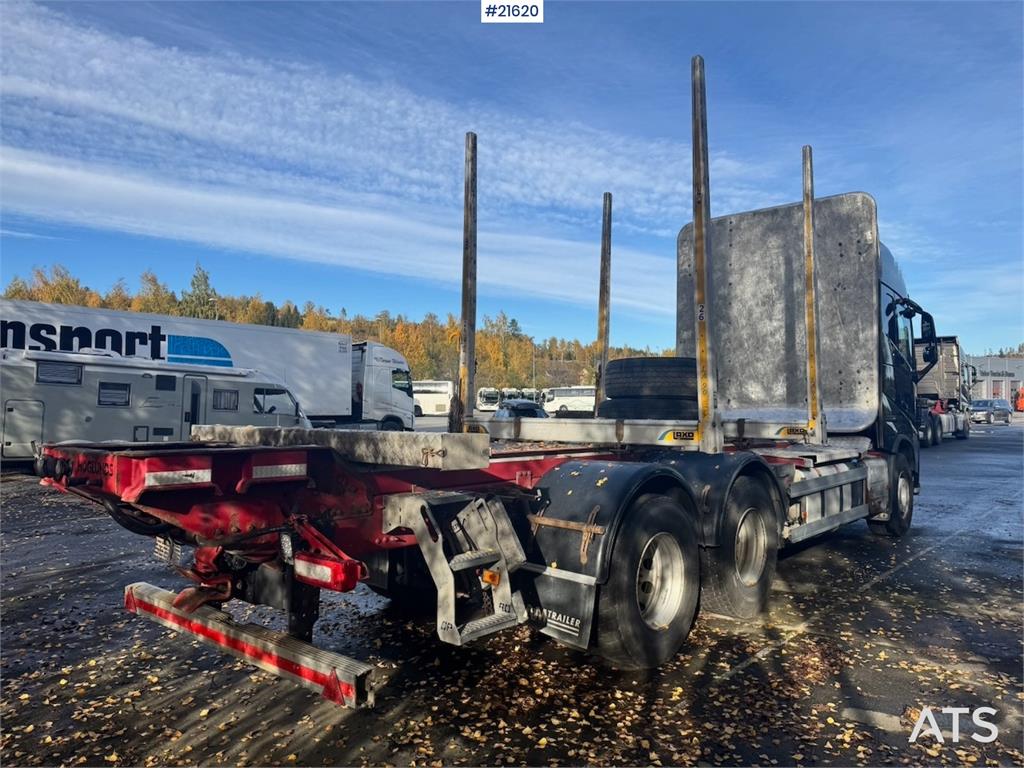 Volvo FH540 6x4 Timber truck without crane.