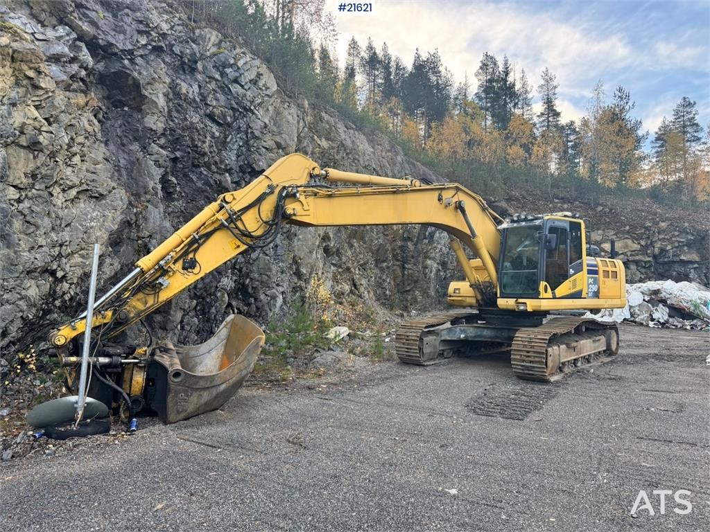 Komatsu PC290LC-10 w/ Rototilt, 2 buckets and GPS. New und