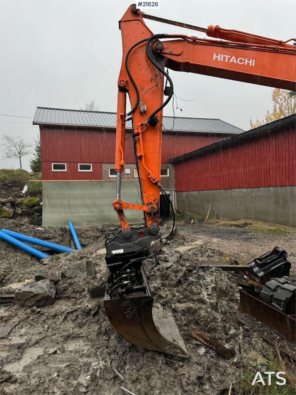 Hitachi ZX85 US Crawler Excavator w/ 2 Buckets WATCH VIDEO