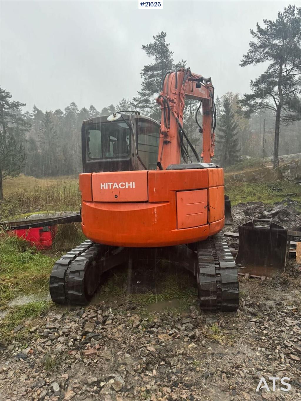 Hitachi ZX85 US Crawler Excavator w/ 2 Buckets WATCH VIDEO