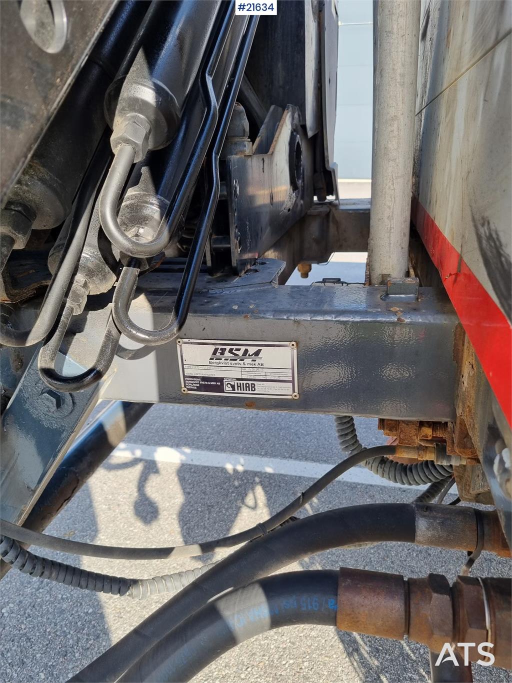Volvo FH540 Crane truck w/ 19 t/m Rear-mounted HIAB cran