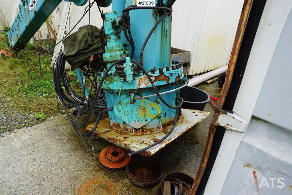 [Other] Heila HMR12-1S crane with winch (used on boat)