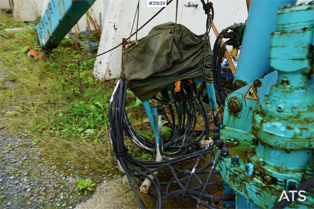 [Other] Heila HMR12-1S crane with winch (used on boat)