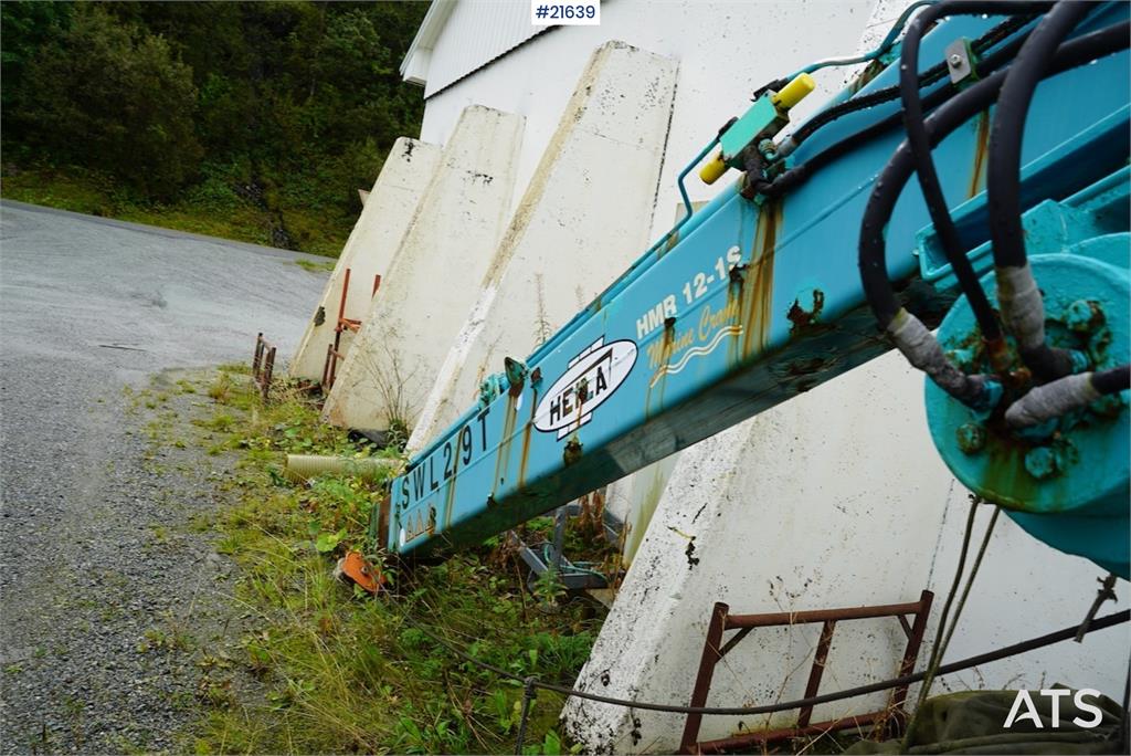 [Other] Heila HMR12-1S crane with winch (used on boat)