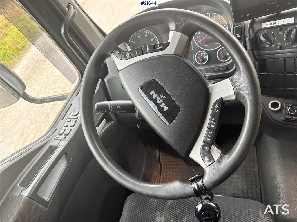 MAN TGL 8.220 4x2 Box Truck.