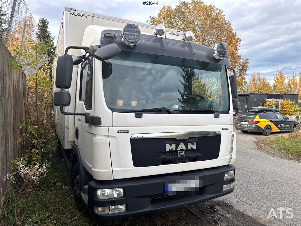 MAN TGL 8.220 4x2 Box Truck.
