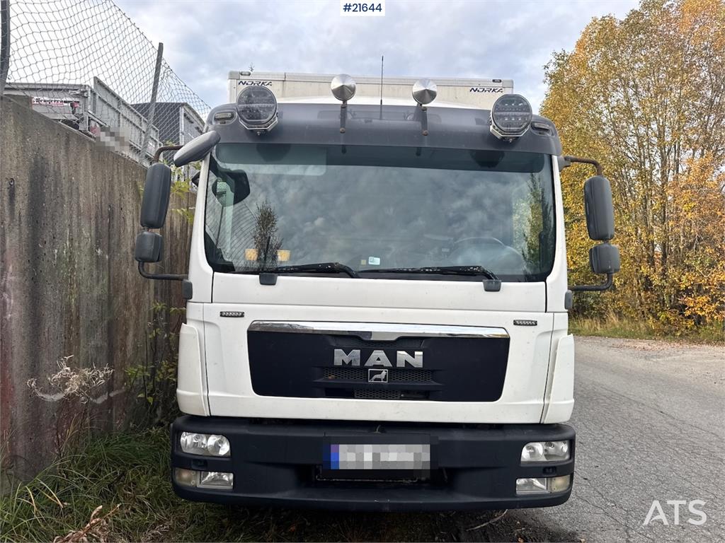 MAN TGL 8.220 4x2 Box Truck.