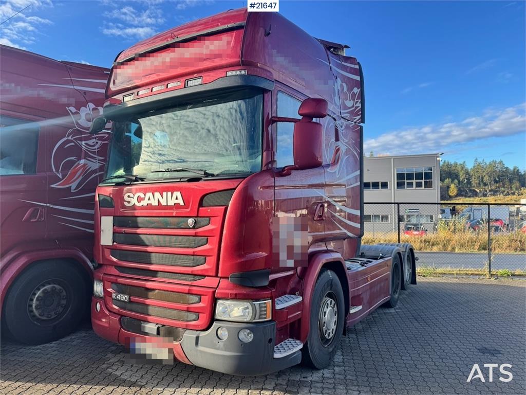 Scania R490 6x2 Truck. ADR approved.