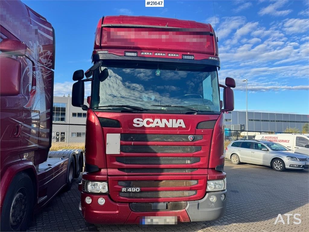 Scania R490 6x2 Truck. ADR approved.