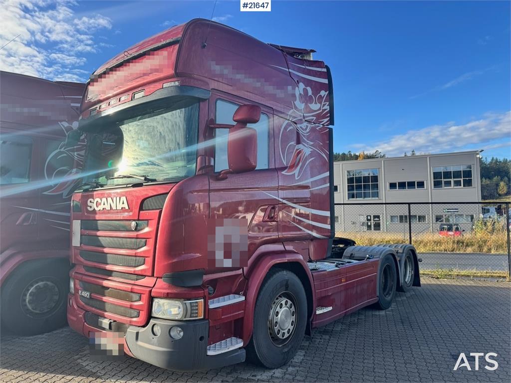 Scania R490 6x2 Truck. ADR approved.