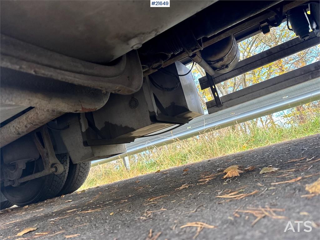 MAN TGS 35.480 8x2 Box truck w/ Full side opening.