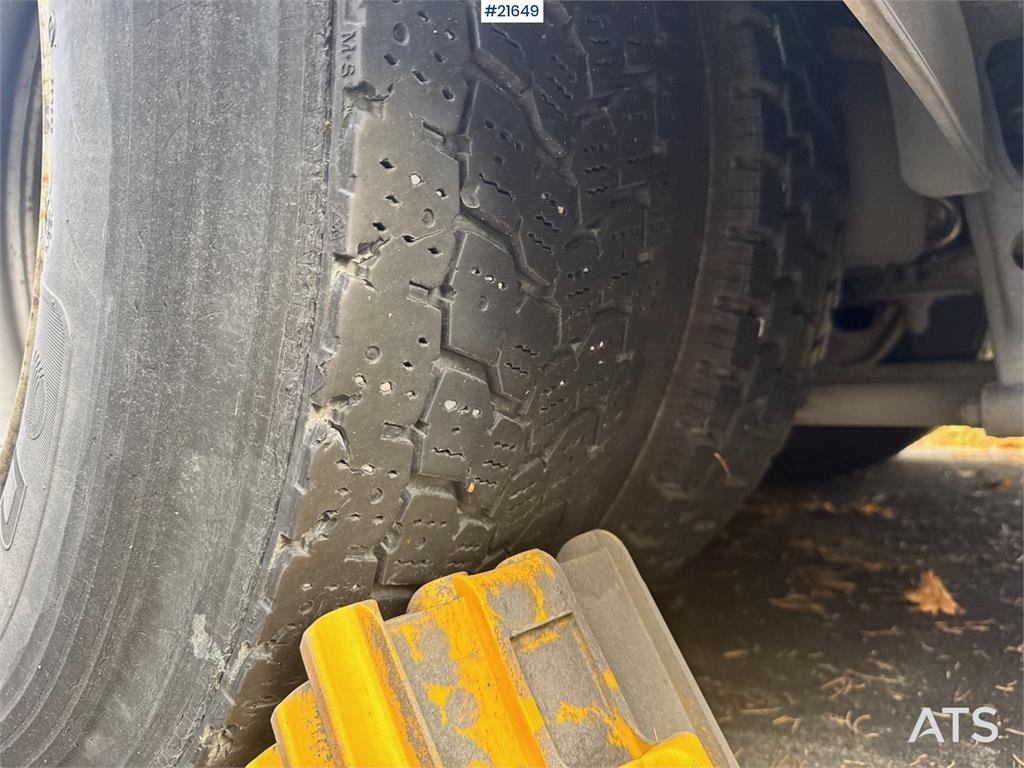 MAN TGS 35.480 8x2 Box truck w/ Full side opening.