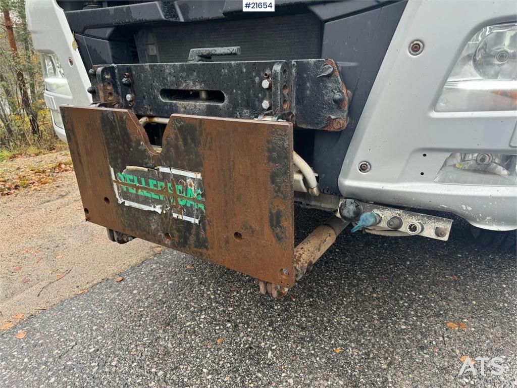 MAN TGX 26.580 6x4 – Tipper truck with snowplow setup