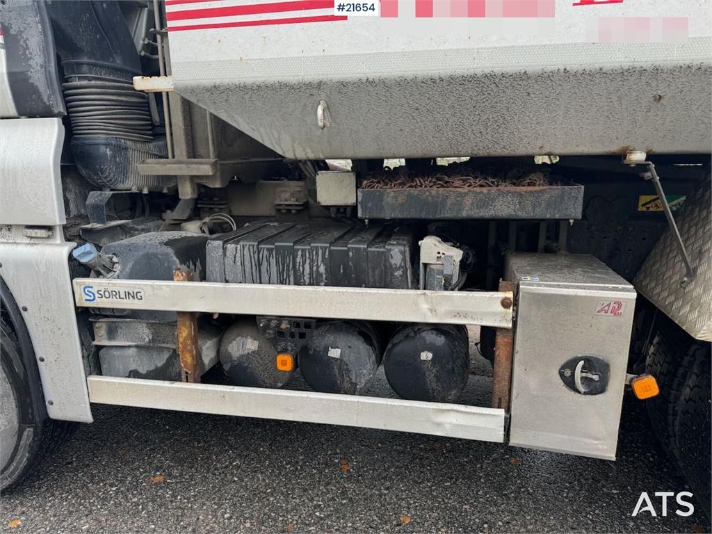 MAN TGX 26.580 6x4 – Tipper truck with snowplow setup